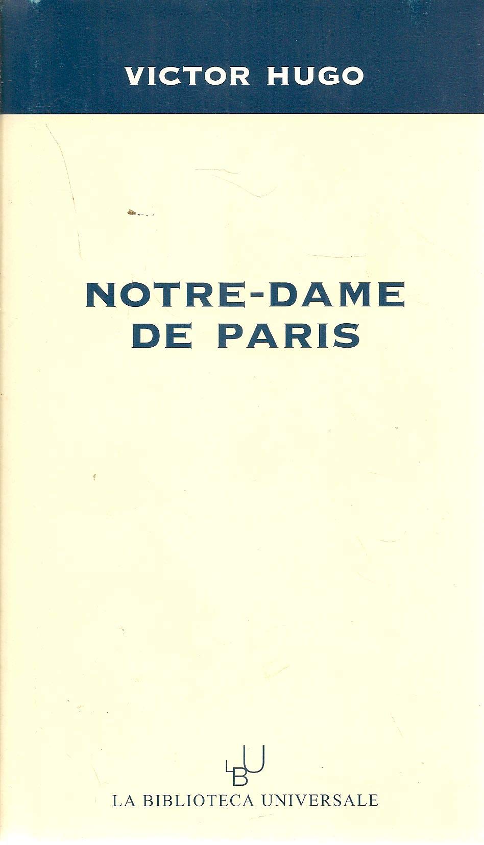 Copertina di Notre-Dame De Paris
