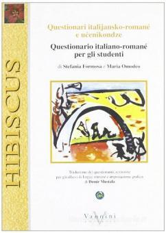 Copertina di Questionario italiano - romané per gli studenti