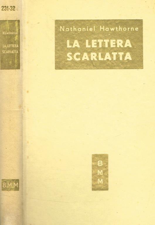 Copertina di La lettera scarlatta