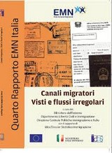 Copertina di Canali migratori visti e flussi irregolari