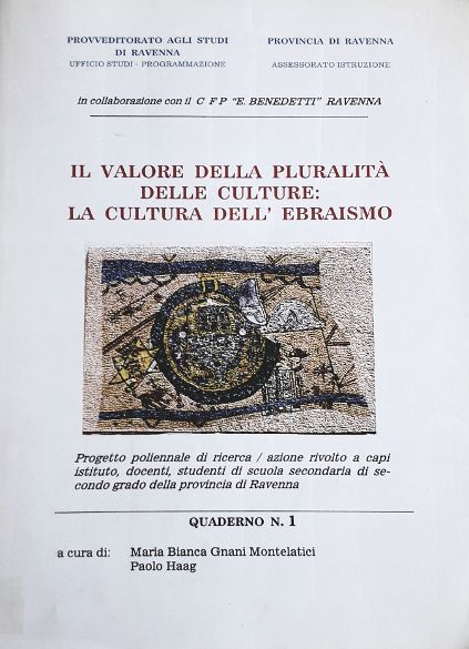 Copertina di ll valore della pluralità delle culture: la cultura dell'ebraismo