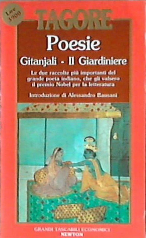 Copertina di Poesie   Gitanjali- il giardiniere