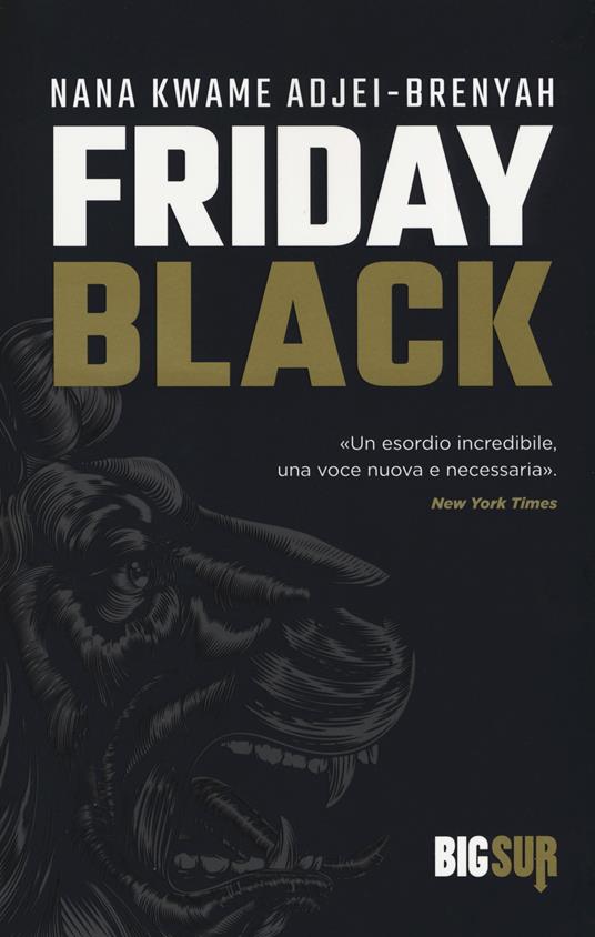 Copertina di Friday black