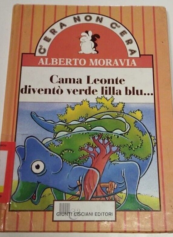 Copertina di Cama Leonte Diventò verde lilla blu...